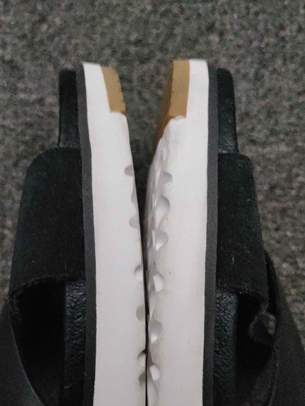 UGG Black Crisscross Slide Sandals - Picture 7 of 10